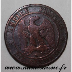 FRANCE - KM 771 - 10 CENTIMES 1853 K - Bordeaux - TYPE NAPOLÉON III