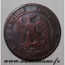 GADOURY 248 - 10 CENTIMES 1853 K - Bordeaux - TYPE NAPOLÉON III - KM 771