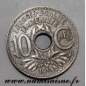 FRANCE - KM 866a - 10 CENTIMES 1935 - TYPE LINDAUER