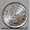 FRANCE - KM 926 - 5 FRANCS 1992 - TYPE SOWER