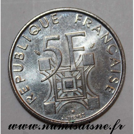 GADOURY 772 - 5 FRANCS 1989 - TYPE TOUR EIFFEL - KM 968