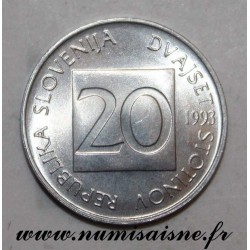 SLOVENIE - KM 8 - 20 STOTINOV 1993