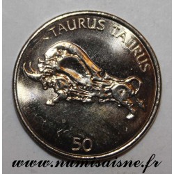 SLOVENIA - KM 52 - 50 TOLARJEV 2003 - TAURUS