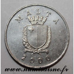 MALTA - KM 99 - 1 LIRA 2000