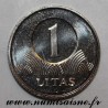 LITHUANIA -  KM 111 - 1 LITAS 2001