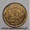 FRANCE - KM 914 - 50 CENTIMES 1947 - TYPE MORLON BRONZE ALUMINIUM