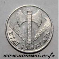 FRANCE - KM 914 - 50 CENTIMES 1944 - TYPE BAZOR - Offset at 7h