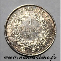 FRANCE - KM 822 - 1 FRANC 1887 A - Paris - TYPE CÉRÈS