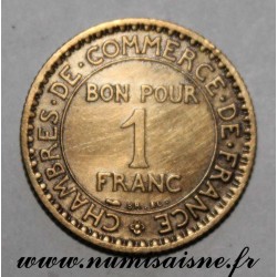 GADOURY 468 - 1 FRANC 1920 - TYPE CHAMBRE DE COMMERCE - KM 876
