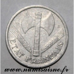 FRANCE - KM 902 - 1 FRANC 1944 B - Beaumont le Roger - TYPE BAZOR