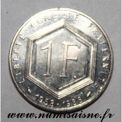 FRANCE - KM 963 - 1 FRANC 1988 - TYPE CHARLES DE GAULLE