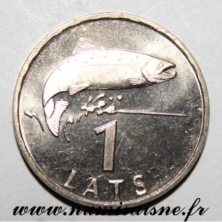 LATVIA - KM 12 - 1 LATS 1992