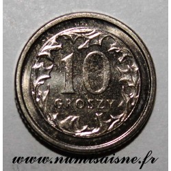 POLOGNE - Y 279 - 10 GROSZY 2003