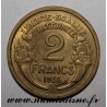 GADOURY 535 - 2 FRANCS 1938 - TYPE MORLON - KM 886