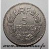 GADOURY 760 - 5 FRANCS 1933 - TYPE LAVRILLIER - KM 888