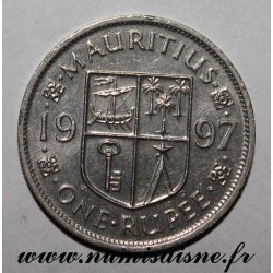 MAURITIUS - KM 55 - 1 RUPEE 1997