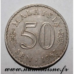 MALAYSIA - KM  5 - 50 SEN 1967