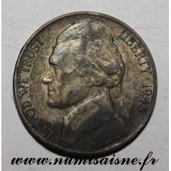 ETATS UNIS - KM 192a - 5 CENTS 1945 P - Philadelphie