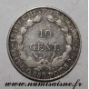 INDOCHINA - KM 9 - 10 CENT 1911 A