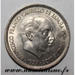 SPANIEN - KM 788 - 50 PESETAS 1957