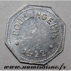 FRANKREICH - Kommitat 62 - LIEVIN - BÄCKEREI - 1922 - BERGBAUGENOSSENSCHAFT - MÜNZENPRÄGUNG