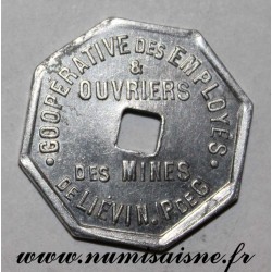 FRANCE - County 62 - LIEVIN - BAKERY - 1922 - MINING COOPERATIVE - MEDAL STRIKE