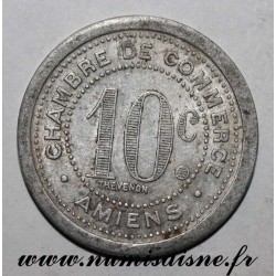 FRANCE - 80 - AMIENS - 10 CENT 1921 - CHAMBRE DE COMMERCE