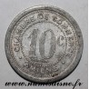 FRANCE - 80 - AMIENS - 10 CENT 1921 - CHAMBRE DE COMMERCE