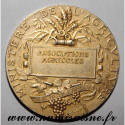 MÉDAILLE - AGRICULTURE - ASSOCIATION AGRICOLE - Argent doré