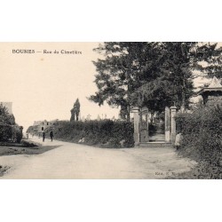County 59222 - LE NORD - BOUSIES - Cemetery Street