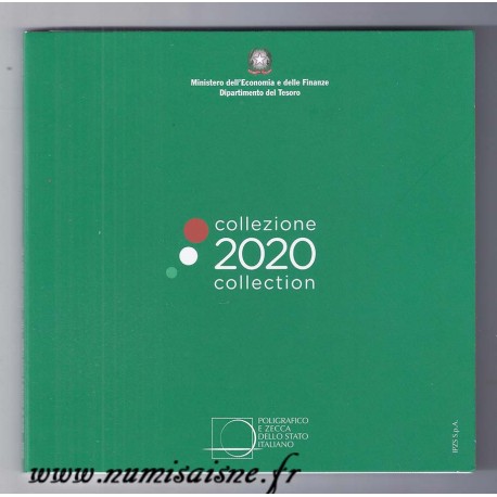 ITALIEN - 3.88 € - MINTSET BU 2020 - 8 COINS