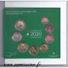 ITALY - 3.88 € - MINTSET BU 2020 - 8 COINS