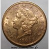 UNITED STATES - KM 74 - 20 DOLLARS 1883 S - San Francisco - LIBERTY HEAD - DOUBLE EAGLE