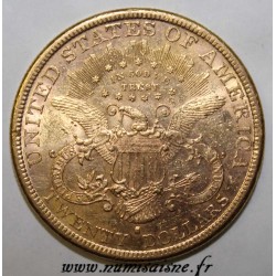 UNITED STATES - KM 74 - 20 DOLLARS 1883 S - San Francisco - LIBERTY HEAD - DOUBLE EAGLE