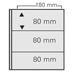 LOT DE 10 PAGES A BILLETS POUR CLASSEUR LOUIS / ARTLINE