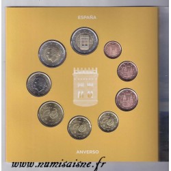 ESPAGNE - COFFRET EURO BRILLANT UNIVERSEL 2020 - 9 PIECES (5.88 euros)