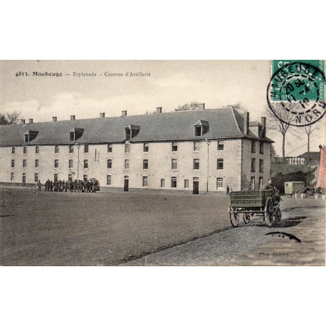 County 59600 - LE NORD - MAUBEUGE -  ESPLANADE - ARTILLERIE BARRACKS