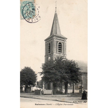 County 59590 - LE NORD - RAISMES - THE PARISH CHURCH