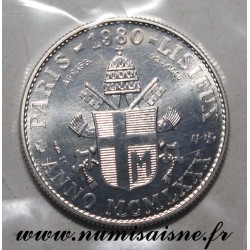 FRANKREICH - MEDAILLE - PAPST - JOHANNES PAUL II - 1980