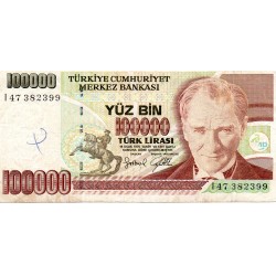 Türkei - PICK 206 - 100 000 LIRA - undatiert - (1997)
