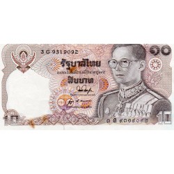 THAILAND - PICK 87 - 10 BAHT - 1980 - SIGN 53