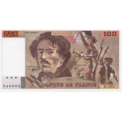 FAY 69TER/01 c - 100 FRANCS DELACROIX - 1994 - PICK 154