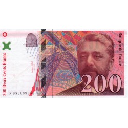 FAY 75/04 B - 200 FRANCS EIFFEL 1997 - TYPE 1995 - PICK 159