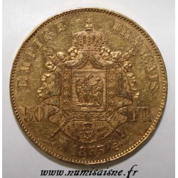 FRANCE - KM 785 - 50 FRANCS 1855 A - Paris - NAPOLÉON III