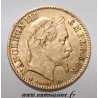 FRANKREICH - KM 800 - 10 FRANCS 1866 A Paris - TYPE NAPOLÉON III - GOLD