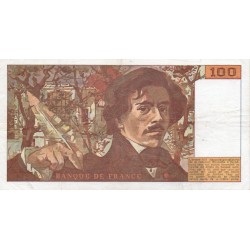 FAY 69BIS/4a - 100 FRANCS DELACROIX - 1991 - PICK 154