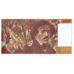 FRANCE - PICK 154 - 100 FRANCS DELACROIX 1994 - TYPE 1978