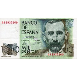 SPAIN - PICK 158 - 1 000 PESETAS - 23/10/1979