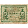 64 - BAYONNE - CHAMBER OF COMMERCE - 50 CENTIMES - 04/10/1922