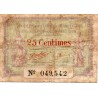 21 - DIJON - CHAMBRE DE COMMERCE - 25 CENTIMES - 30/08/1920